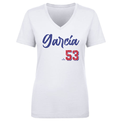 Adolis Garcia Women's V-Neck T-Shirt | 500 LEVEL