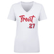 Mike Trout Women's V-Neck T-Shirt | 500 LEVEL