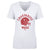 Charvarius Ward Women's V-Neck T-Shirt | 500 LEVEL