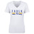 Justin Faulk Women's V-Neck T-Shirt | 500 LEVEL