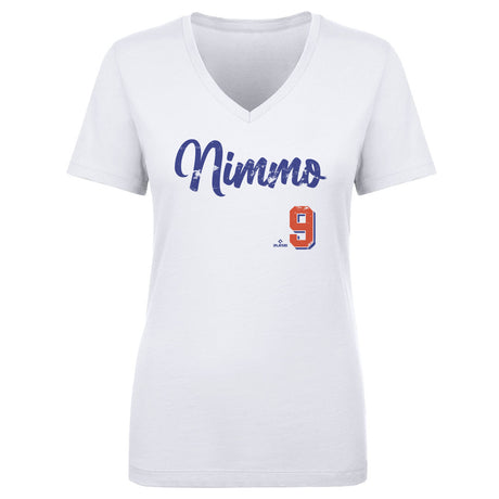 Brandon Nimmo Women's V-Neck T-Shirt | 500 LEVEL