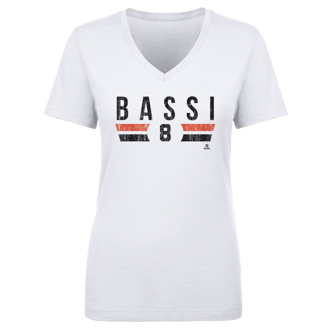 Amine Bassi Women's V-Neck T-Shirt | 500 LEVEL