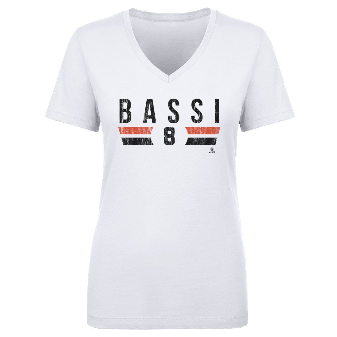Amine Bassi Women&#39;s V-Neck T-Shirt | 500 LEVEL