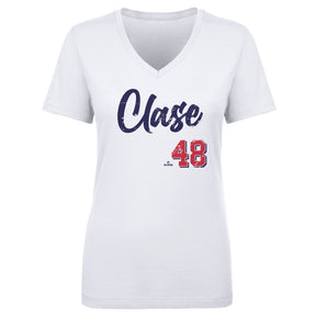 Emmanuel Clase Women's V-Neck T-Shirt | 500 LEVEL
