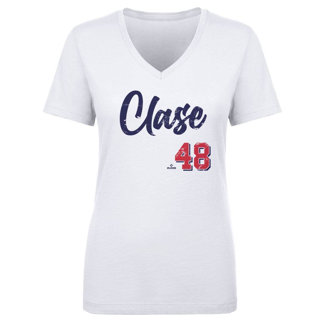 Emmanuel Clase Women&#39;s V-Neck T-Shirt | 500 LEVEL