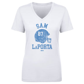 Sam LaPorta Women's V-Neck T-Shirt | 500 LEVEL