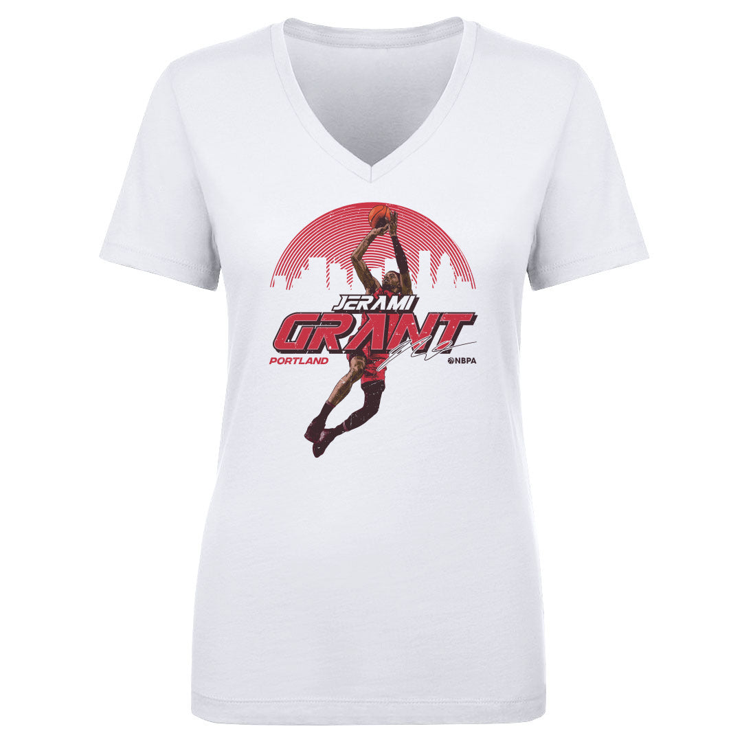 Jerami Grant Women's V-Neck T-Shirt | 500 LEVEL