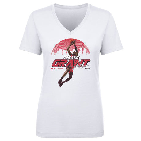 Jerami Grant Women's V-Neck T-Shirt | 500 LEVEL