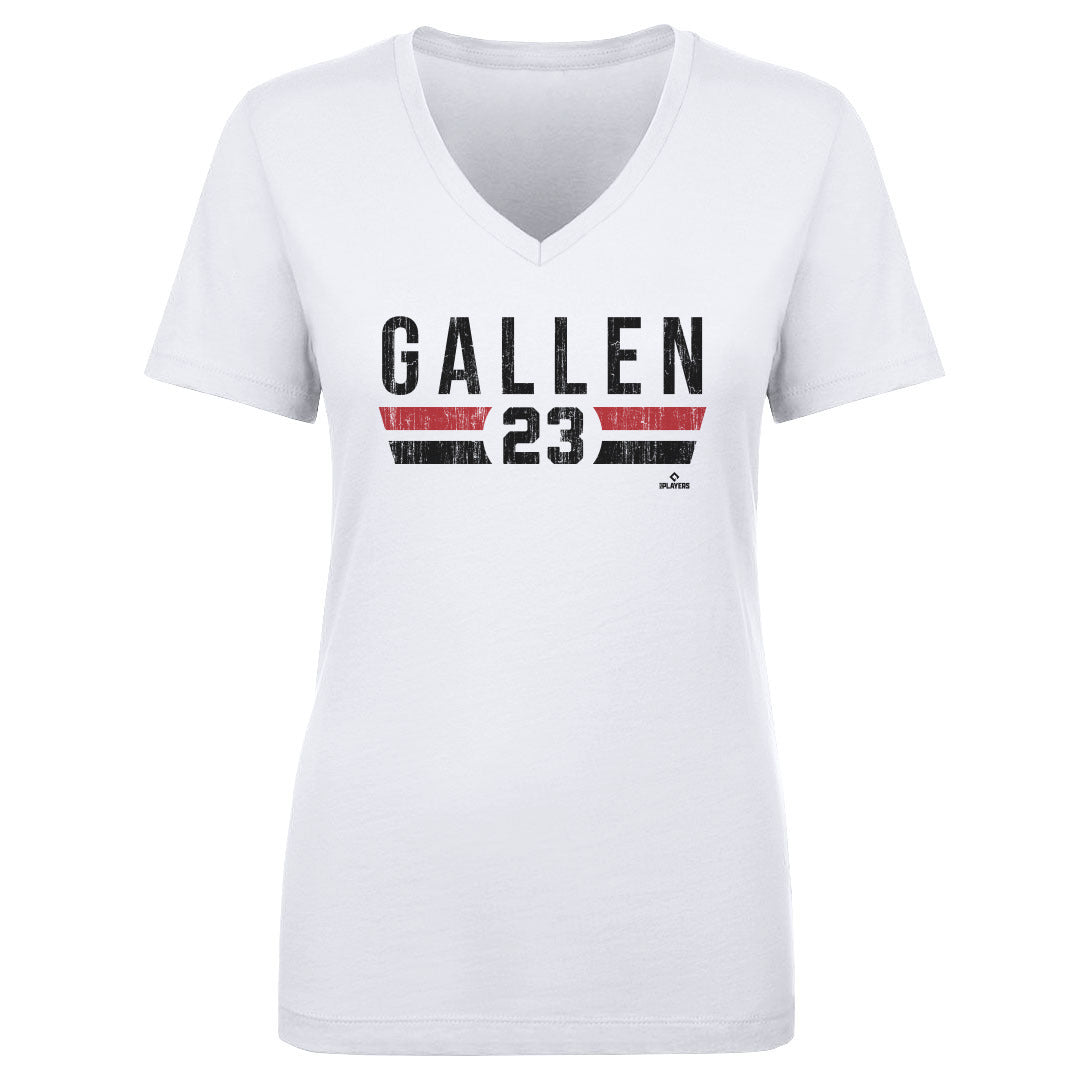 Zac Gallen Women's V-Neck T-Shirt | 500 LEVEL