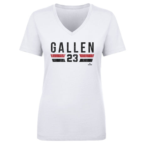 Zac Gallen Women's V-Neck T-Shirt | 500 LEVEL