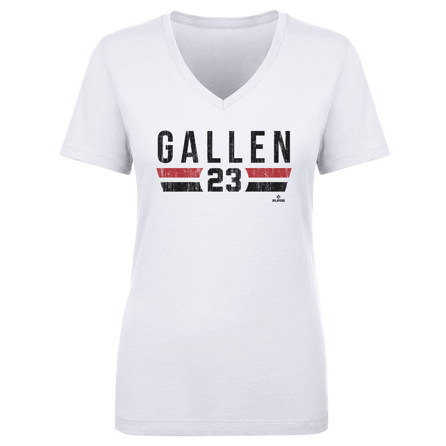 Zac Gallen Women's V-Neck T-Shirt | 500 LEVEL