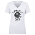 Demario Davis Women's V-Neck T-Shirt | 500 LEVEL