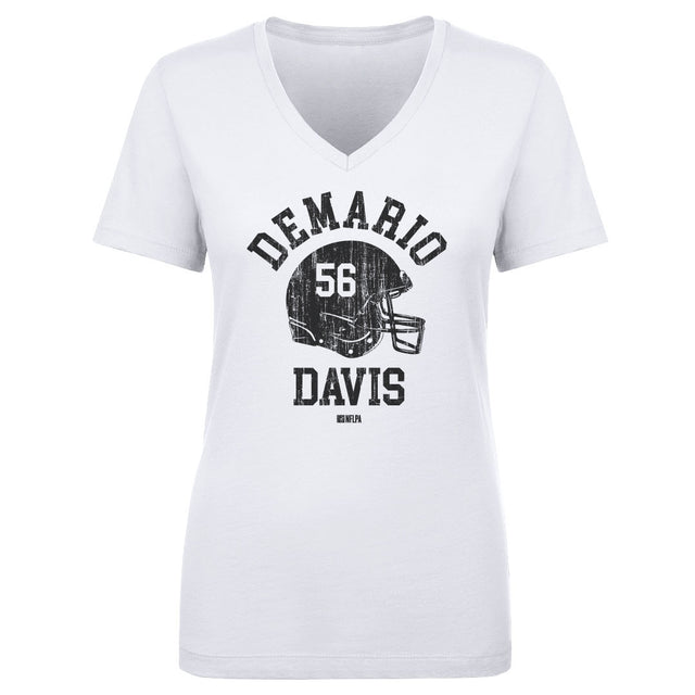 Demario Davis Women's V-Neck T-Shirt | 500 LEVEL