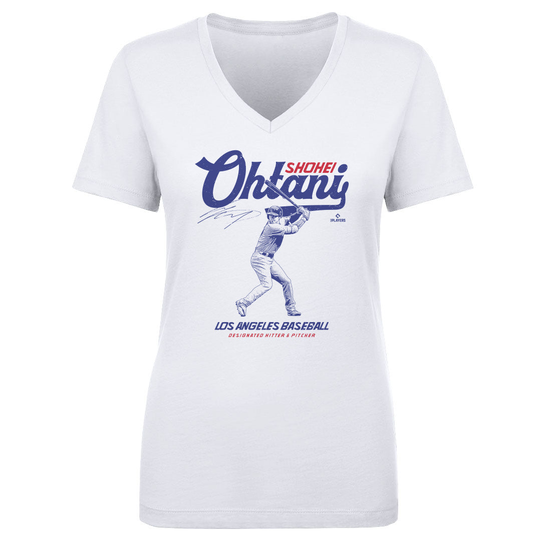 Shohei Ohtani Women&#39;s V-Neck T-Shirt | 500 LEVEL