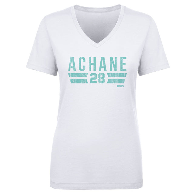 De'Von Achane Women's V-Neck T-Shirt | 500 LEVEL