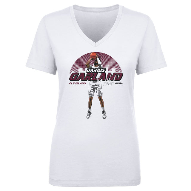 Darius Garland Women's V-Neck T-Shirt | 500 LEVEL