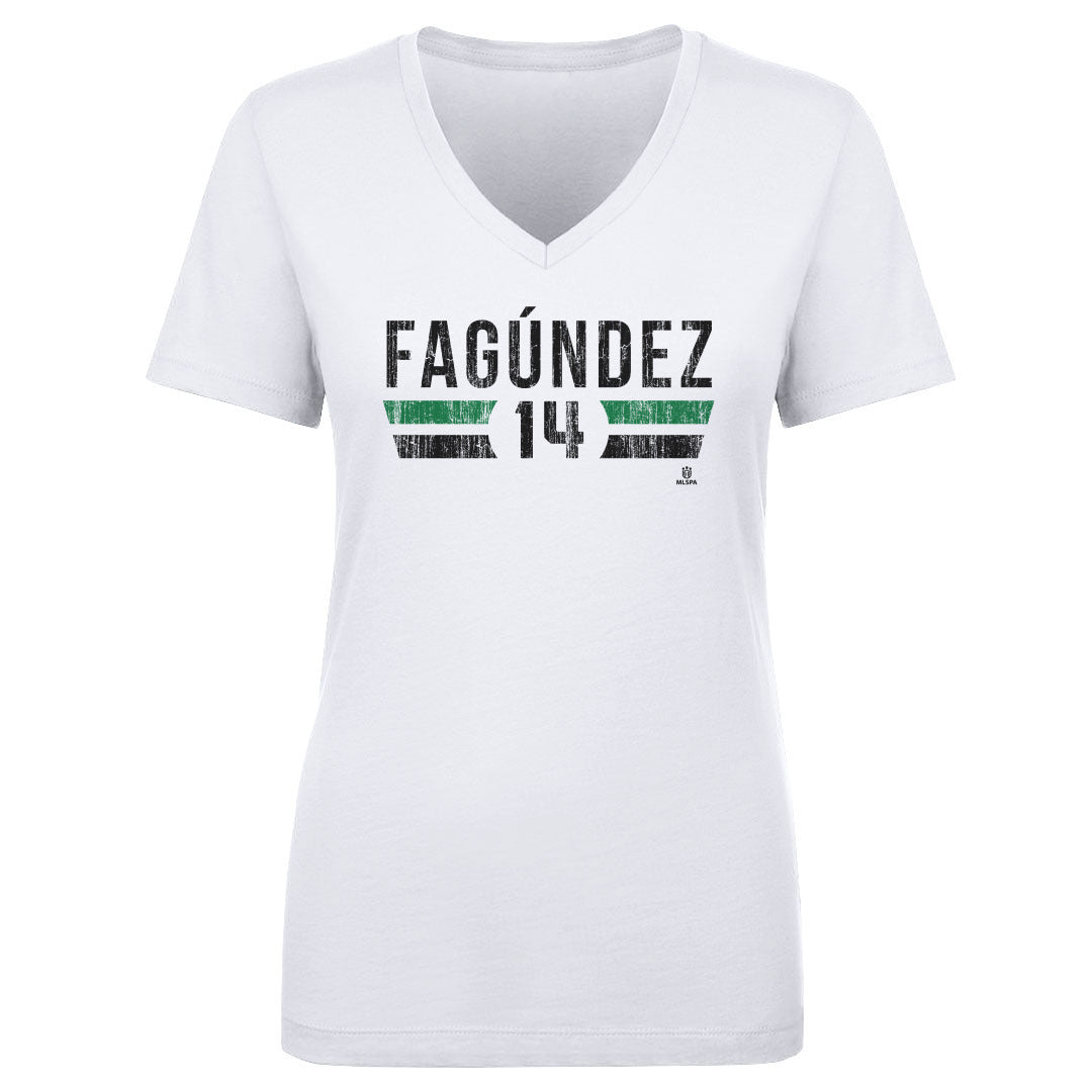 Diego Fagundez Women&#39;s V-Neck T-Shirt | 500 LEVEL