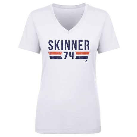 Stuart Skinner Women's V-Neck T-Shirt | 500 LEVEL