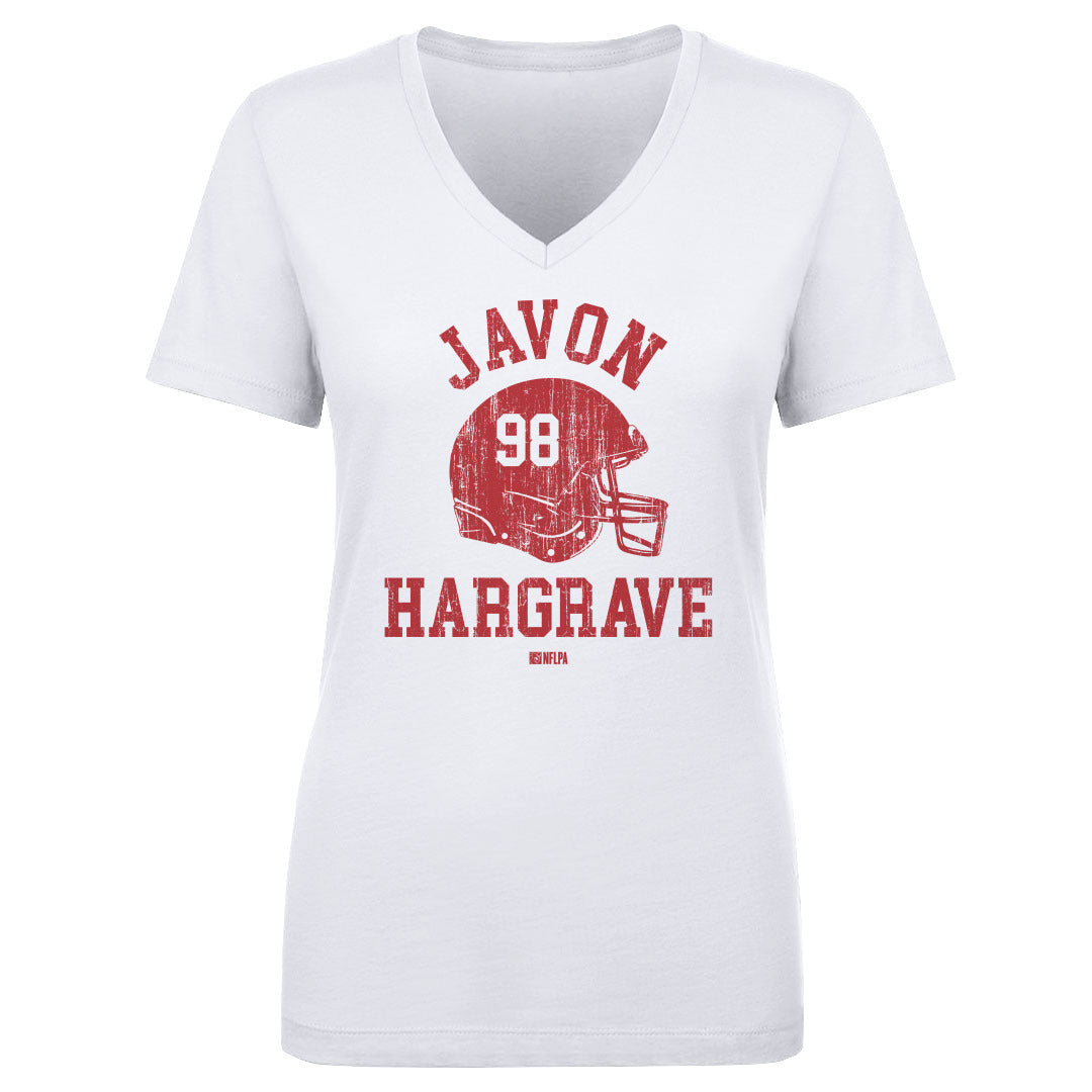 Javon Hargrave Women&#39;s V-Neck T-Shirt | 500 LEVEL