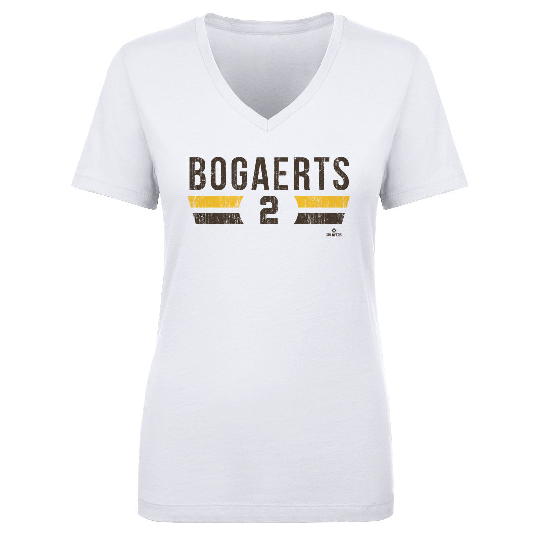 Xander Bogaerts Women's V-Neck T-Shirt | 500 LEVEL