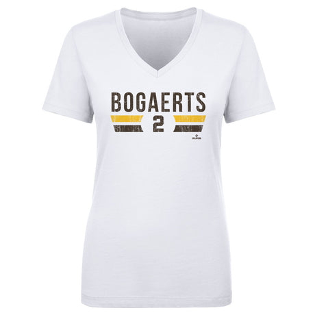Xander Bogaerts Women's V-Neck T-Shirt | 500 LEVEL