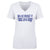 Xavier McKinney Women's V-Neck T-Shirt | 500 LEVEL