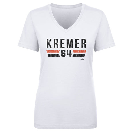 Dean Kremer Women's V-Neck T-Shirt | 500 LEVEL