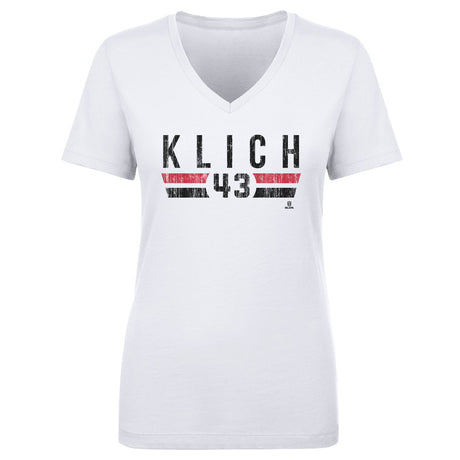 Mateusz Klich Women's V-Neck T-Shirt | 500 LEVEL