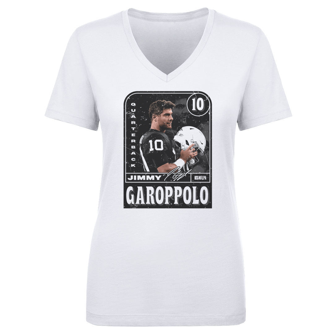 Jimmy Garoppolo Women&#39;s V-Neck T-Shirt | 500 LEVEL