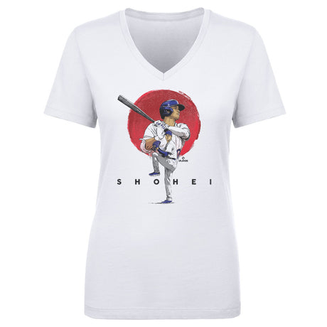 Shohei Ohtani Women's V-Neck T-Shirt | 500 LEVEL