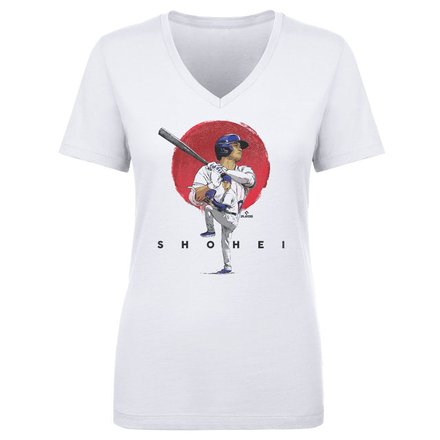 Shohei Ohtani Women's V-Neck T-Shirt | 500 LEVEL