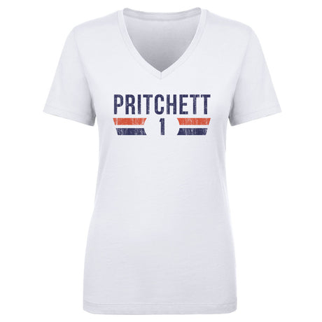 Nehemiah Pritchett Women's V-Neck T-Shirt | 500 LEVEL