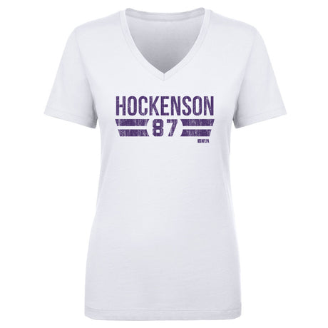 T.J. Hockenson Women's V-Neck T-Shirt | 500 LEVEL