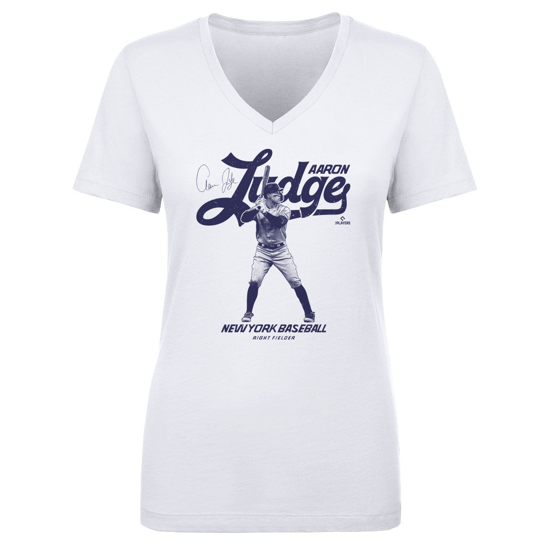 Aaron Judge Women's V-Neck T-Shirt | 500 LEVEL