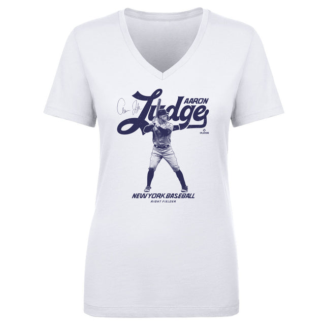 Aaron Judge Women's V-Neck T-Shirt | 500 LEVEL