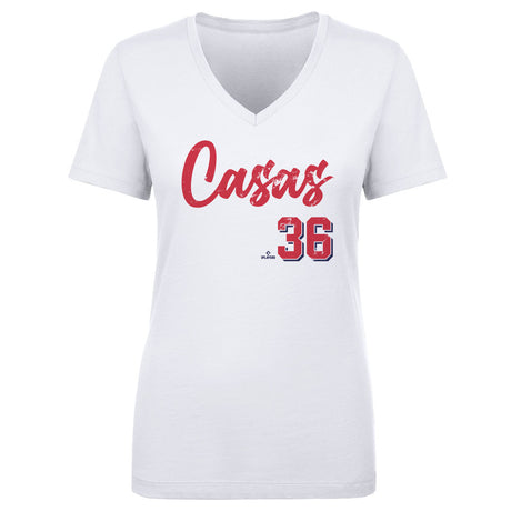 Triston Casas Women's V-Neck T-Shirt | 500 LEVEL