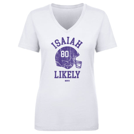 Isaiah Likely Women's V-Neck T-Shirt | 500 LEVEL