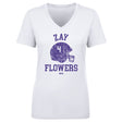 Zay Flowers Women's V-Neck T-Shirt | 500 LEVEL