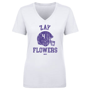 Zay Flowers Women's V-Neck T-Shirt | 500 LEVEL