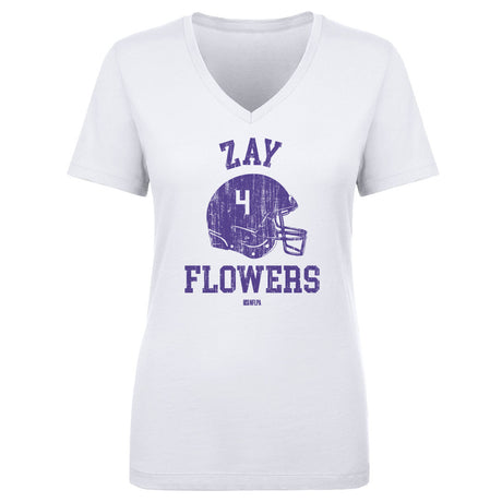 Zay Flowers Women's V-Neck T-Shirt | 500 LEVEL