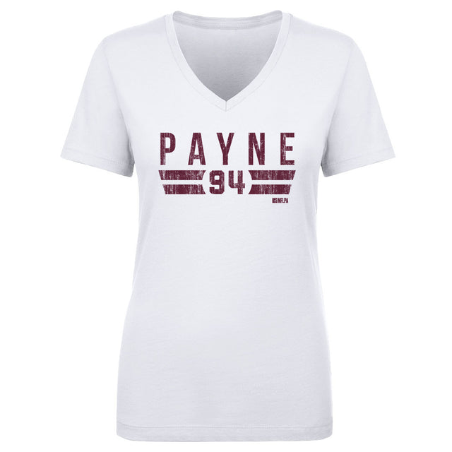 Daron Payne Women's V-Neck T-Shirt | 500 LEVEL